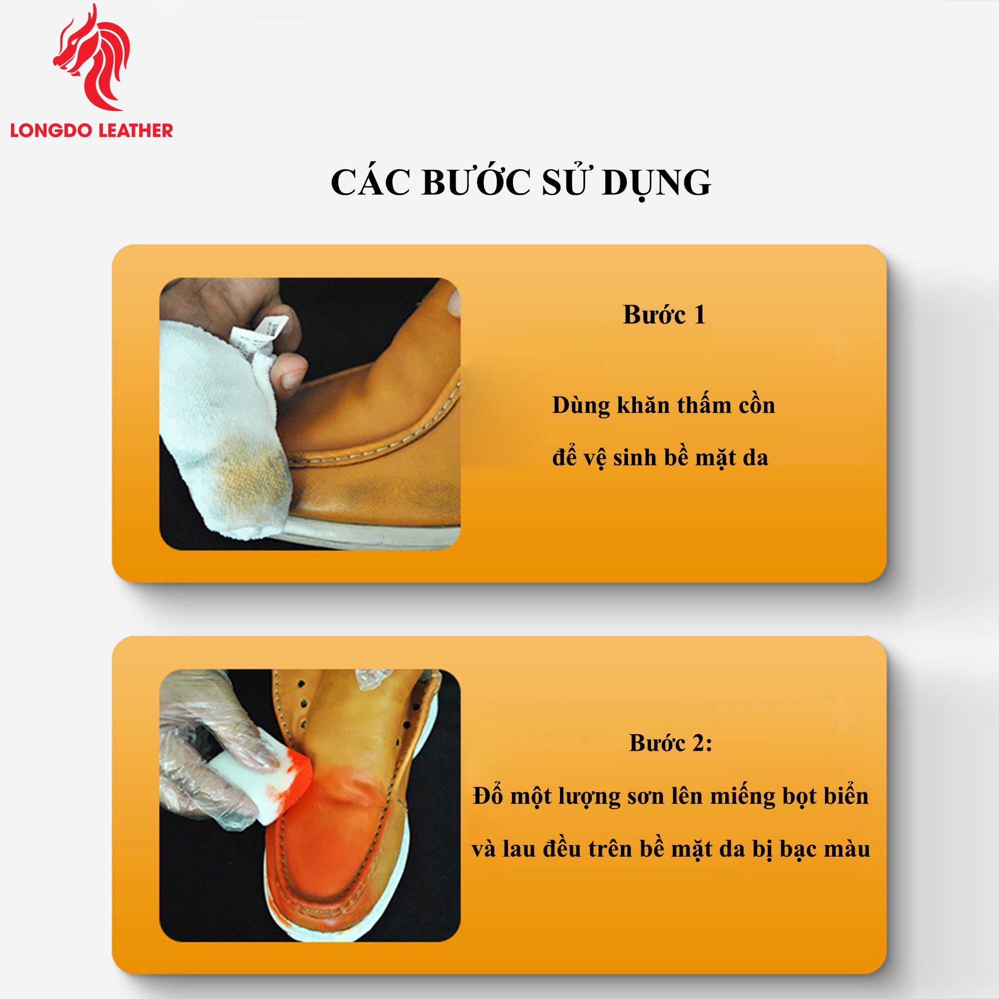 Hướng dẫn sử dụng sơn giày đúng cách