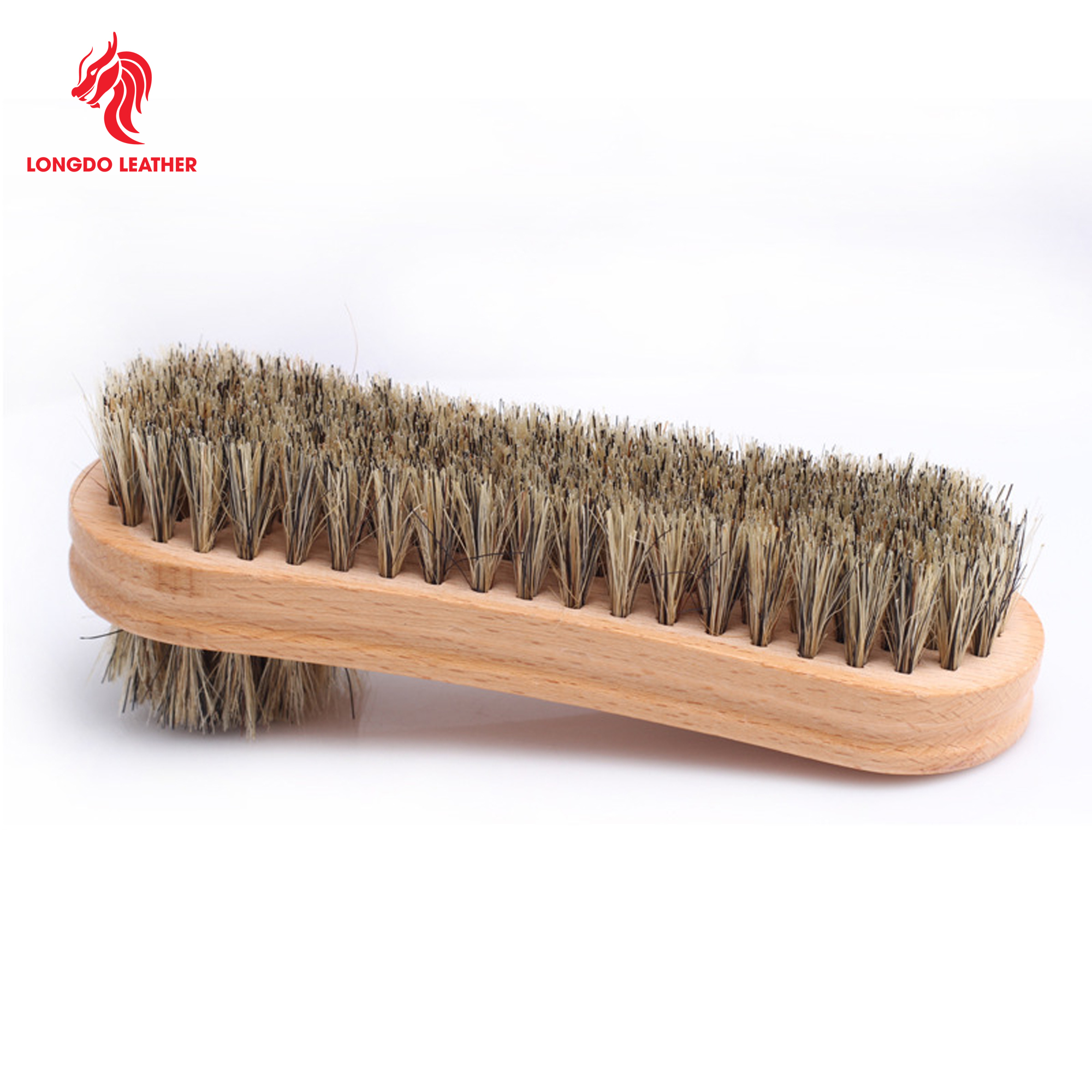 Bàn Chải Đánh Giày 2 Mặt Lông Heo Rừng